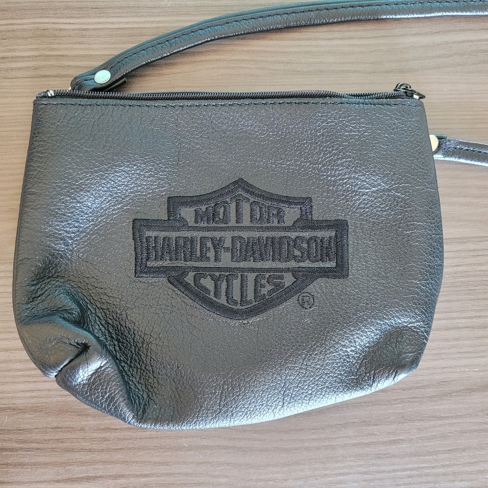 Vintage Harley-Davidson Crossbody Purse Shoulder Strap Bag